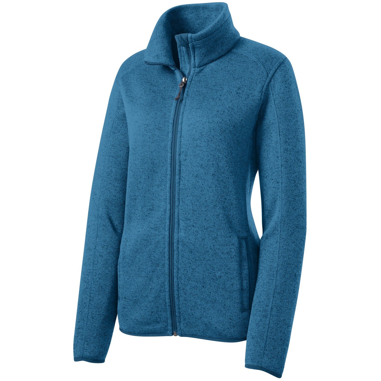 Port Authority® Ladies Sweater Fleece Jacket